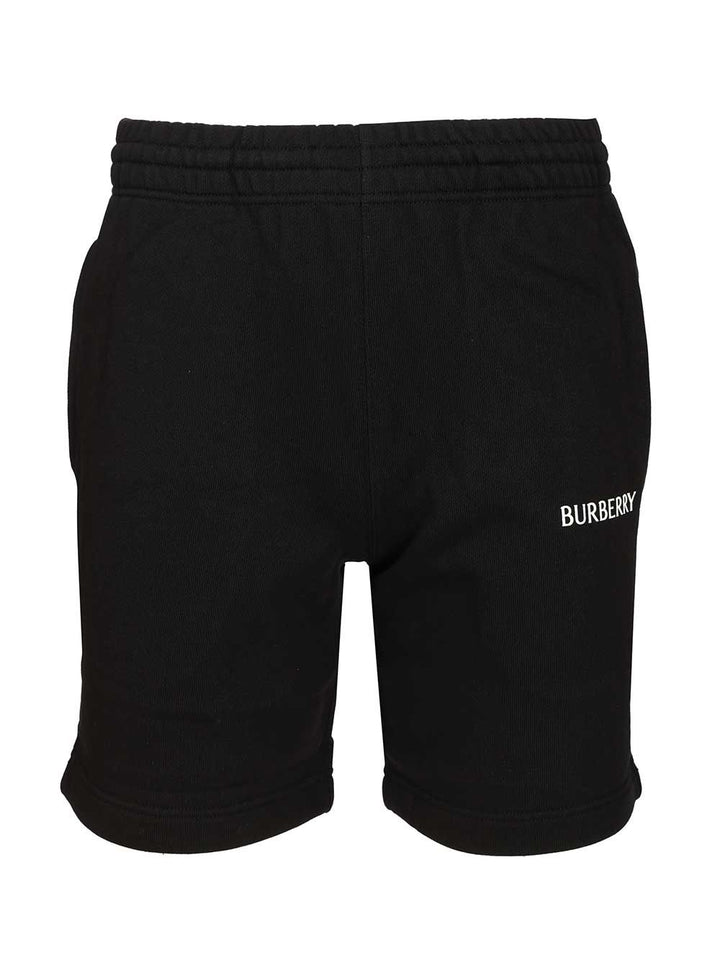 Burberry Cotton Shorts Trousers - Nero | a6202c96e11ac2ac08b73b710a2a9e1dd79726af