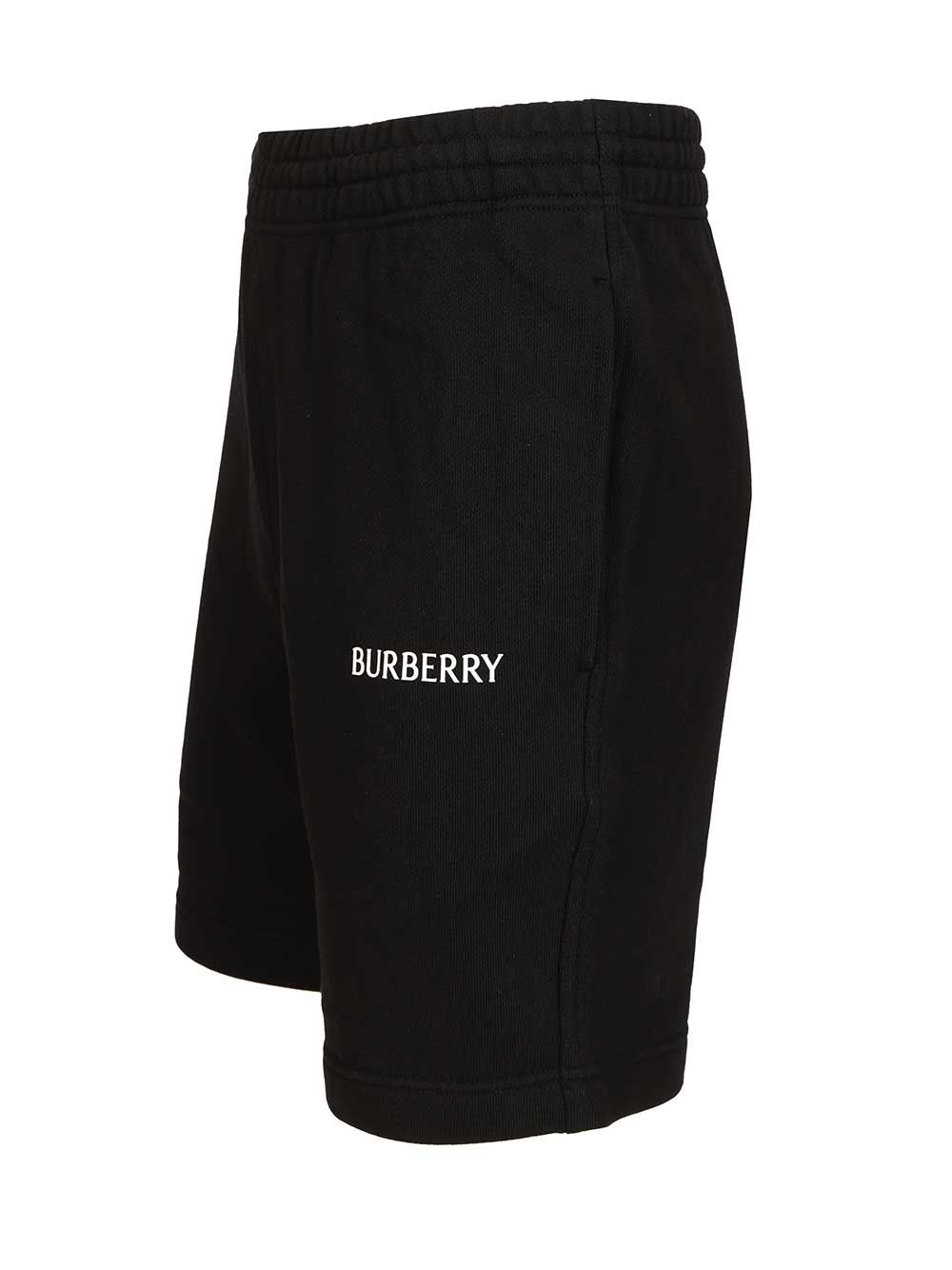 Burberry Cotton Shorts Trousers - Nero | 8871259453bafe2be25f73ec2374214959b669f1