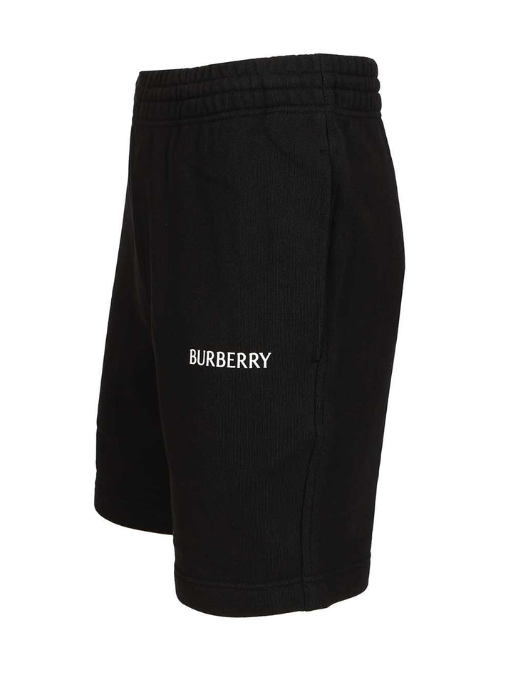 Burberry Cotton Shorts Trousers - Nero | 8871259453bafe2be25f73ec2374214959b669f1