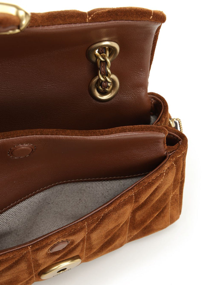 Coach Quilted Suede Tabby Shoulder Bag 20 With Chain Shoulder Bags - Marrone | 597fc1577b63308575ee7073edbd043c32e65fc6