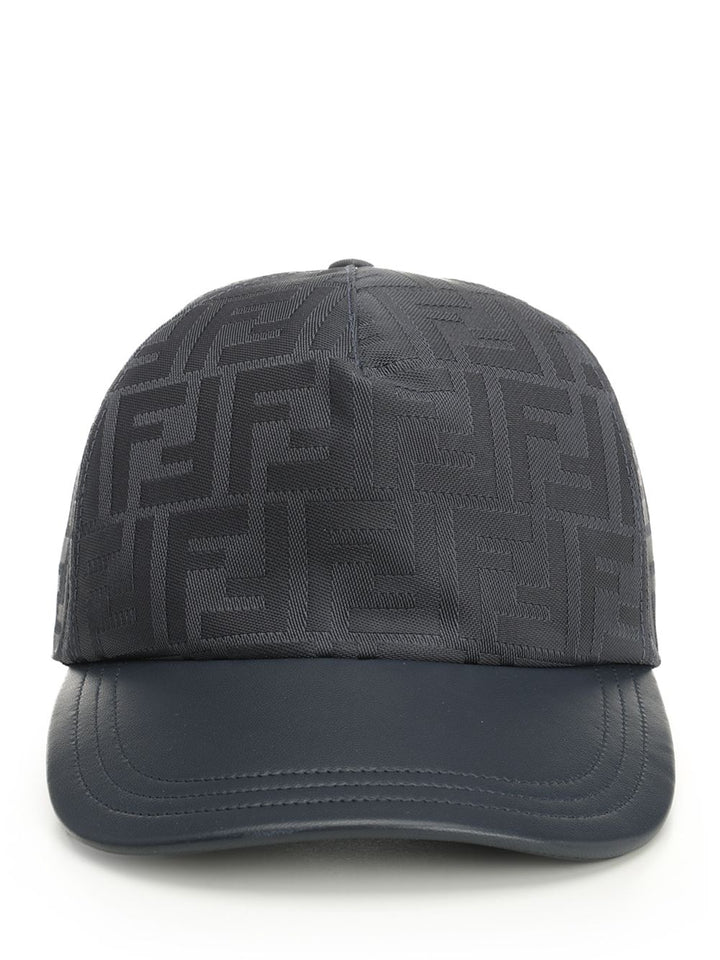 Fendi Ff Nylon Hat Cappelli - Blu | df2b7615c5c00a0132eb5b0d7a1dd7bae4d3299a
