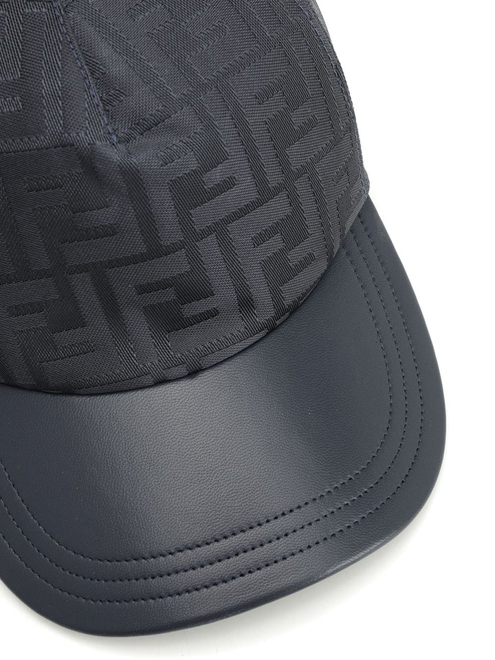 Fendi Ff Nylon Hat Cappelli - Blu | 60d07b2d3b8b233271773bd2ce51c4b405889709