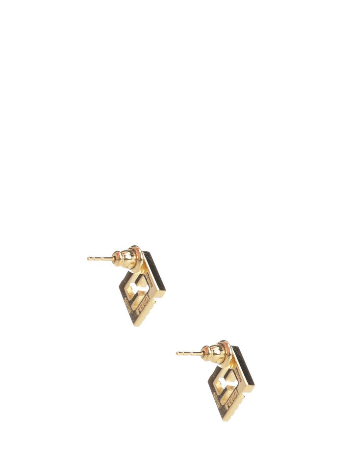 Fendi Ff Earring Metallo/Crista Gioielli - Silver | 621634163fc6b0c5204d3d170edf8ccb9c16819e