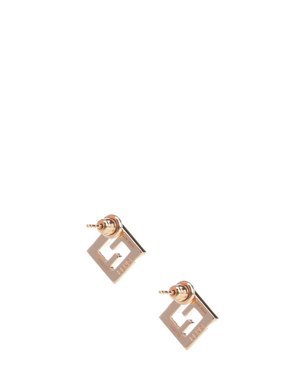 Fendi Ff Earring Metallo/Crista Gioielli - Rose | 1943f362e2faf14c8797434a294aa7cffc8b4d25