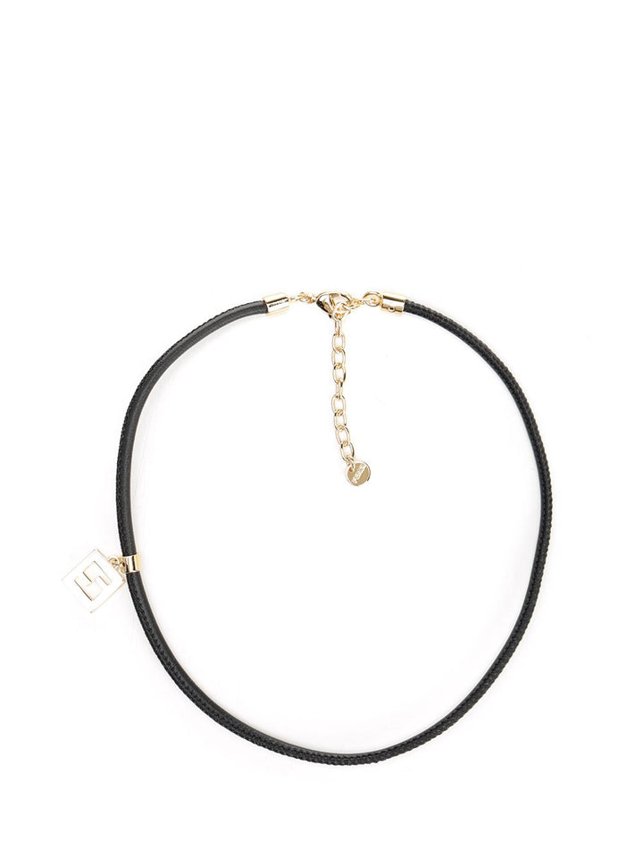 Fendi Ff Tubolare Lea Metallo/Vit.Se Gioielli - Nero | d7c51be5c07166dcac956ce9622e1fea74cc6e09