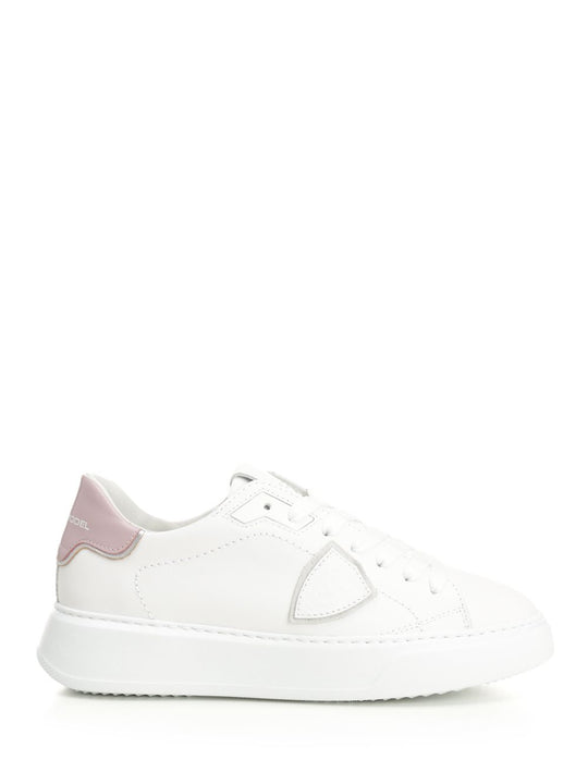 Temple Low Woman Sneakers Bianco