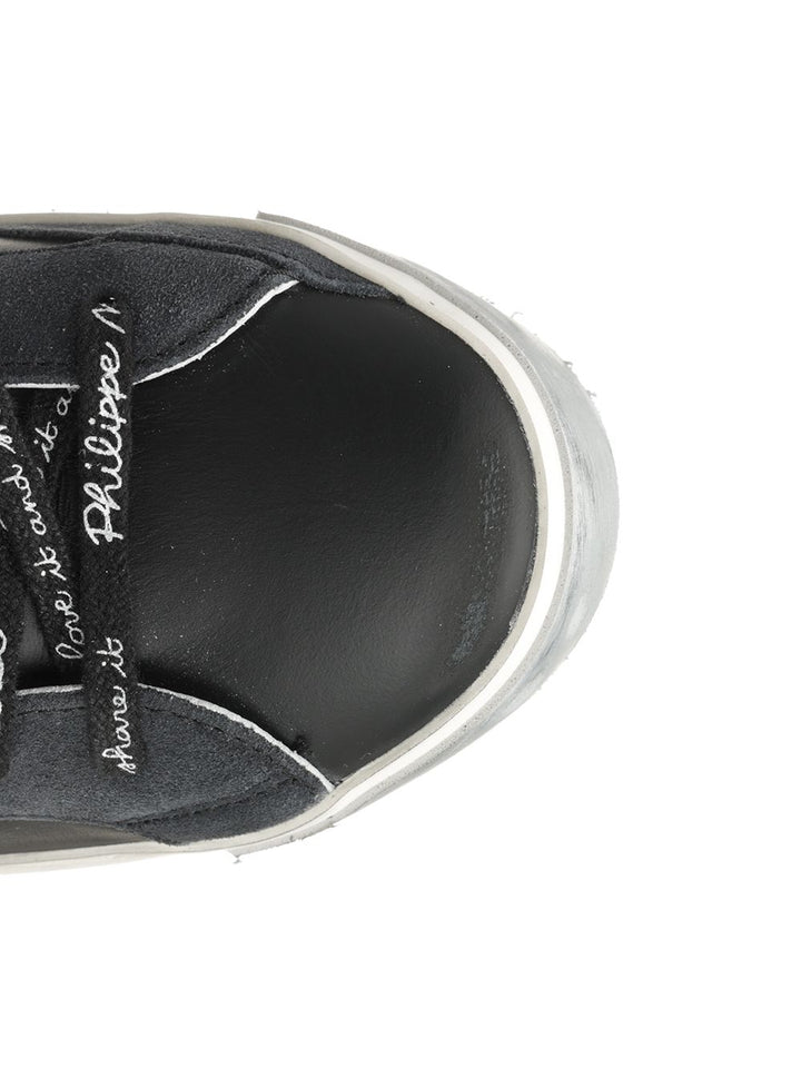 Philippe Model Prsx Low-Top Sneaker Sneakers - Nero | 8235bee884573a3715a2d472376a380342710581