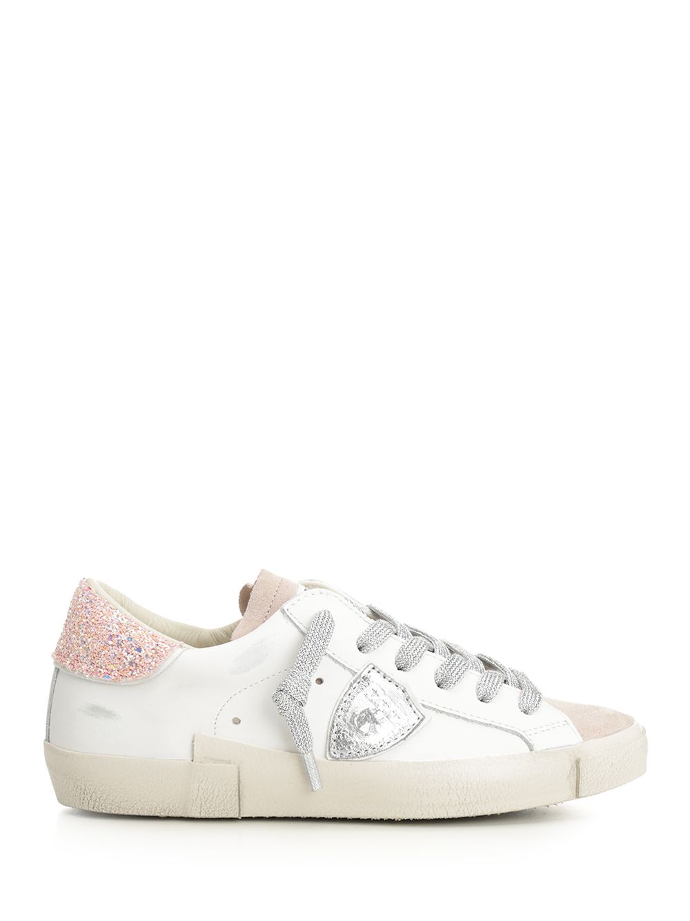 Philippe Model Prsx Low Woman Sneakers - Bianco | 034a303ac63a0e2d587dc24ef81ad90df7f41d66
