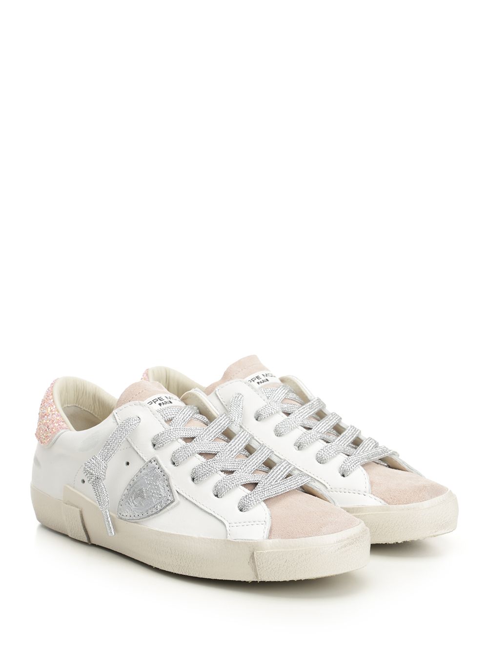 Philippe Model Prsx Low Woman Sneakers - Bianco | db7b13122c64269247484fc0dcb90c34bd4e6f9f