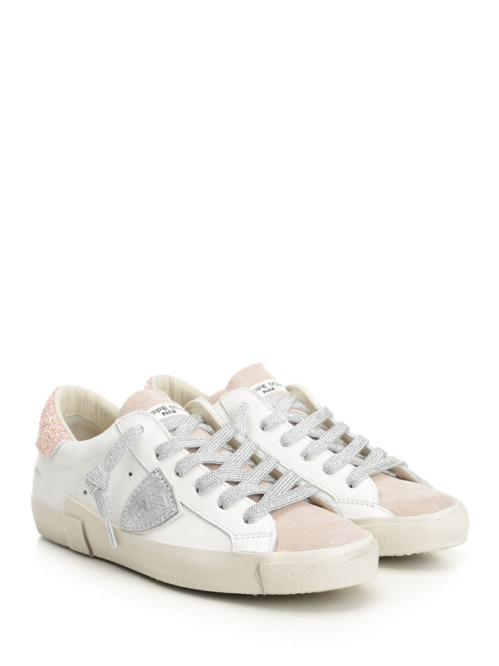 Philippe Model Prsx Low Woman Sneakers - Bianco | db7b13122c64269247484fc0dcb90c34bd4e6f9f