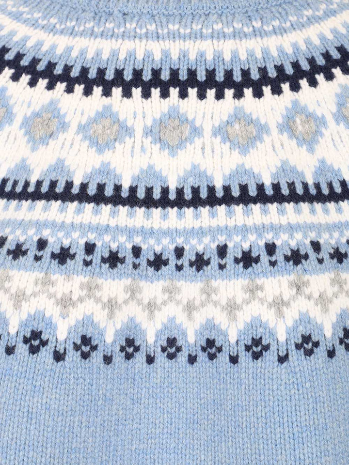 Miu Miu Wool Sweater Knitwear - Light blue | 8f8e08dc0083231e2ac73e2c1ddd7c73e301d3a3
