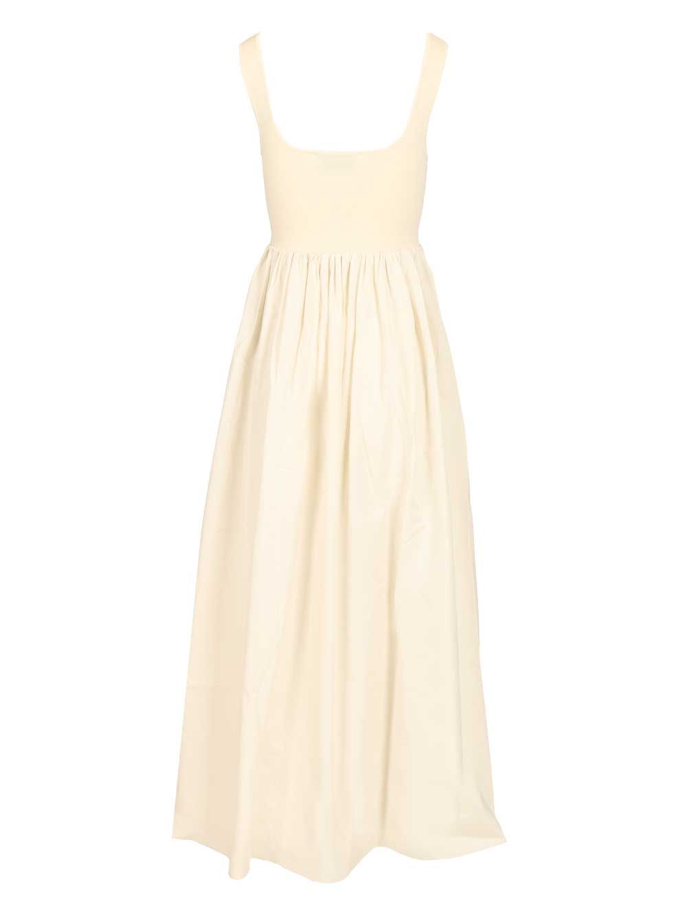 Matteau Knit And Cotton Dress Abiti - Beige | d92f4f199adb30ff657adc6b6e908bb869059922