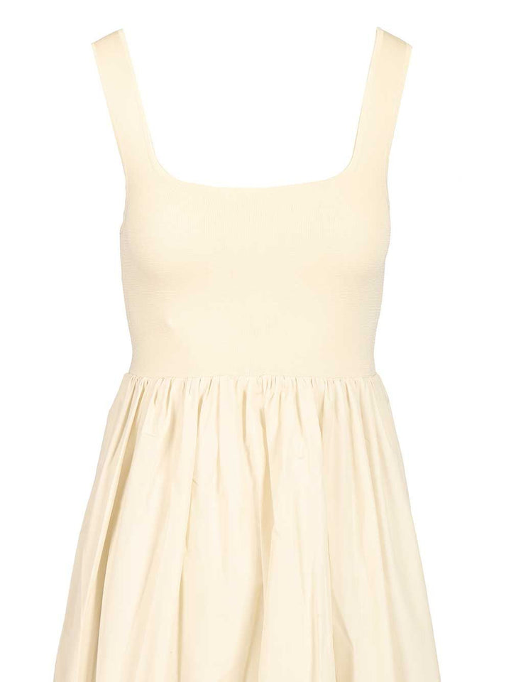 Matteau Knit And Cotton Dress Abiti - Beige | db2c53fe8ad12b1704f34b267f05e3b7f1ec1817