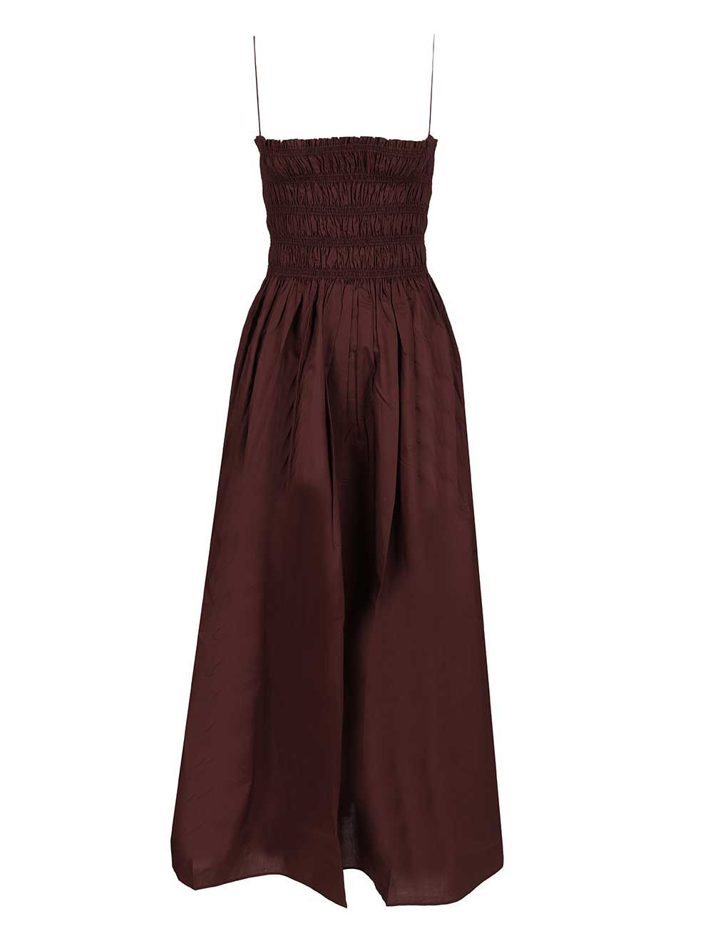 Matteau Dress With Gathered Bodice Abiti - Bordeaux | 4f9965a1449506c0f46682f301989e24a90f747c
