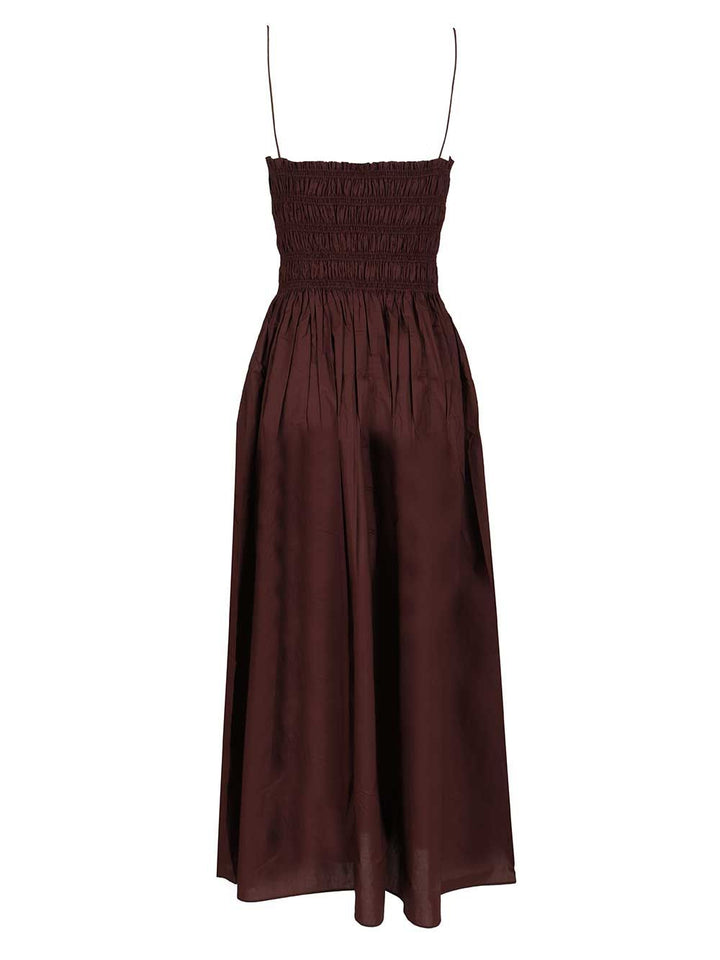 Matteau Dress With Gathered Bodice Abiti - Bordeaux | b2443ad2228b8481eb2e660946fb7196da5c7527