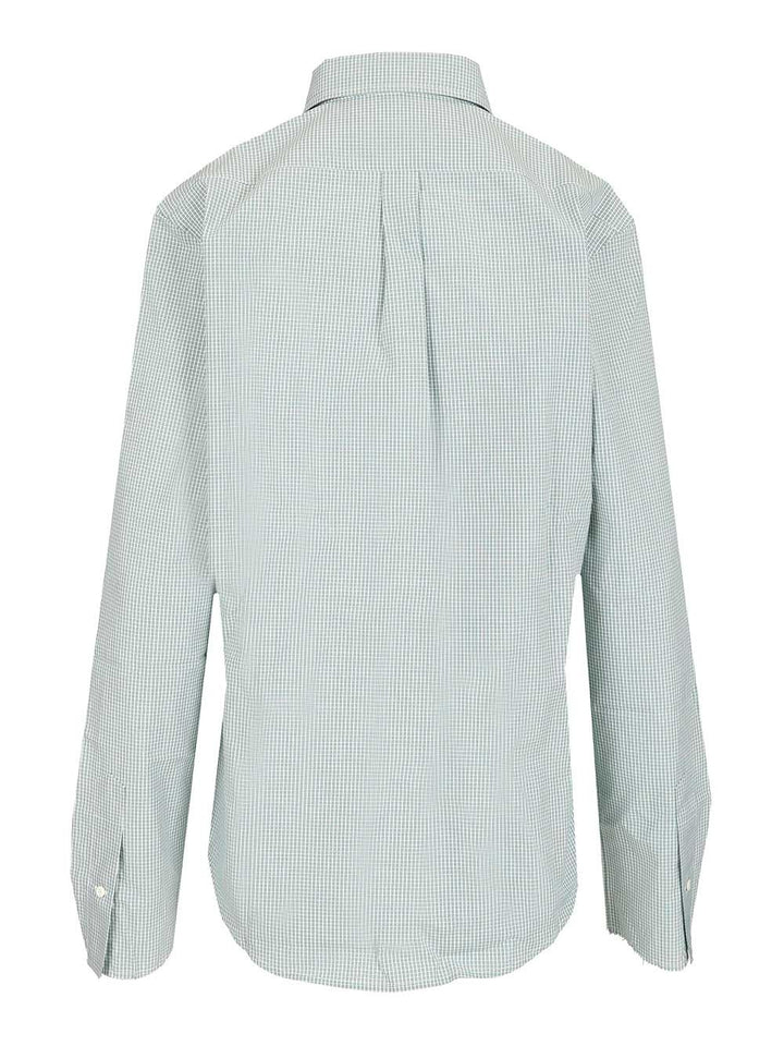 Miu Miu Poplin Shirt Shirts - Verde | f8e1079fd3404bab73d961668b05d661cb8995b8