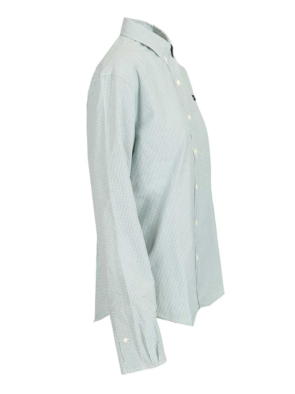 Miu Miu Poplin Shirt Shirts - Verde | 8df56e555ef29e26dc13c165f6d40d75f36e7d5f