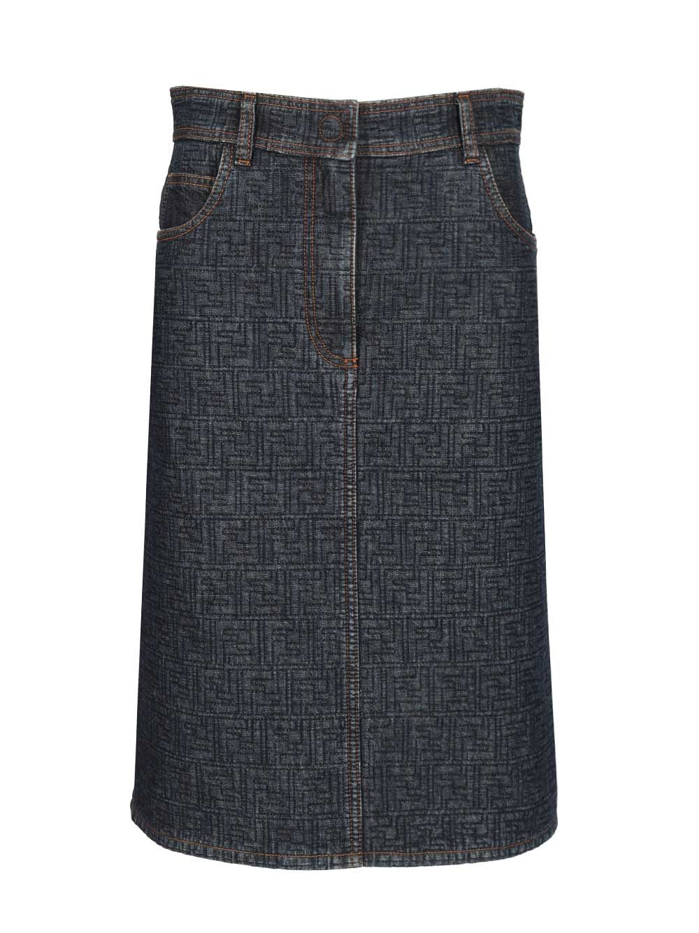 Fendi Mini Skirt Gonne - Violet | f798cb8a57c7bcfd2866721734e697cd02205d4f
