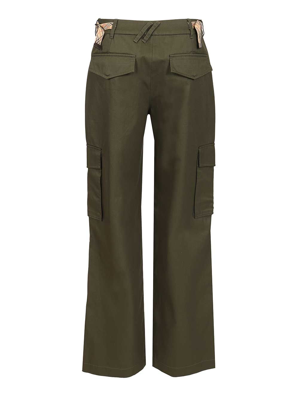 Burberry Cargo Trousers - Verde | 511e08f9e8bb011337c84118de13807f846c05fb