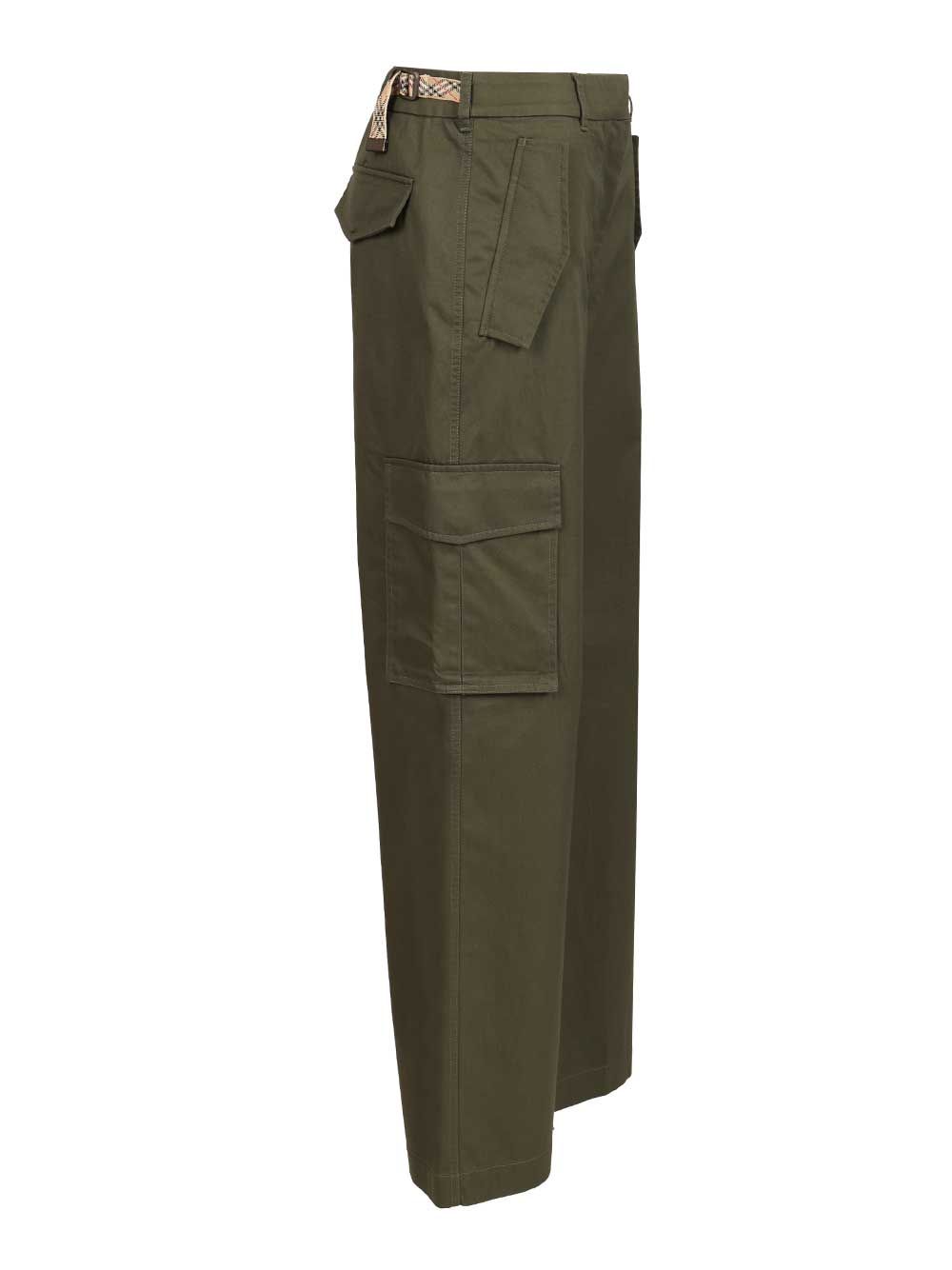 Burberry Cargo Trousers - Verde | 6ae1047e89555207be6758f1d132ed1d7fcc6e43