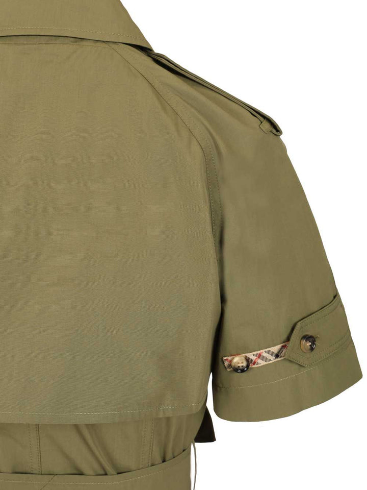 Burberry Trench Dress Abiti - Verde | 7622a64f627b1d69815a2a3a5eaa830692b2aaff