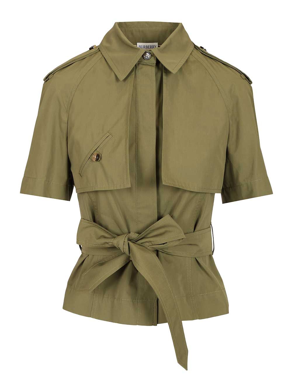 Burberry Liv Shirts - Verde | 9699892221543f785ba8f125342414db6072aa4e