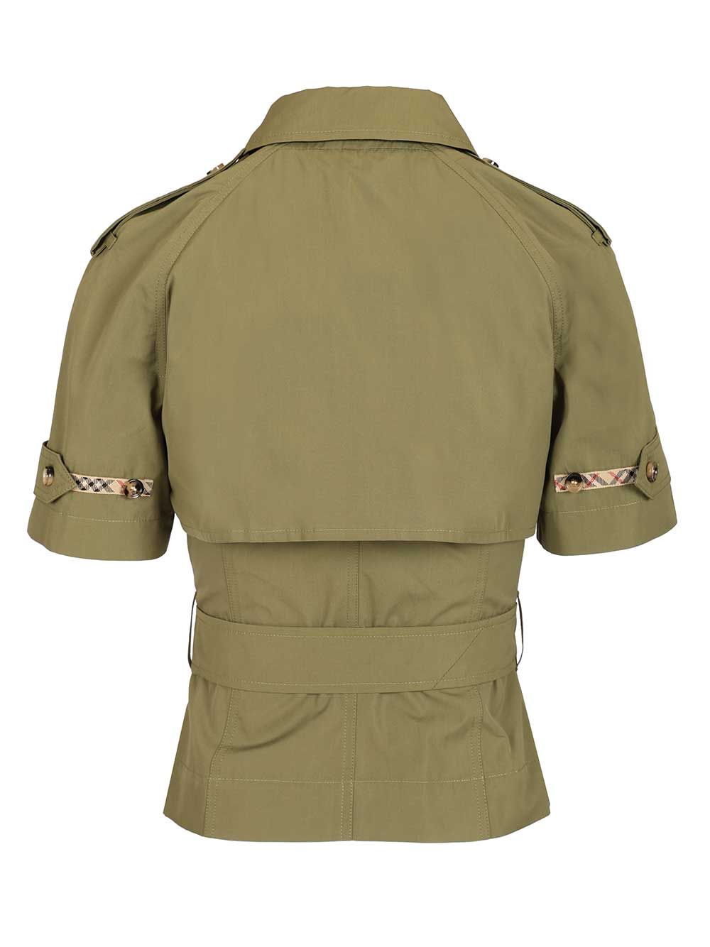 Burberry Liv Shirts - Verde | 15c36ae2bb0a40d12be010555ca91aea66cafac6