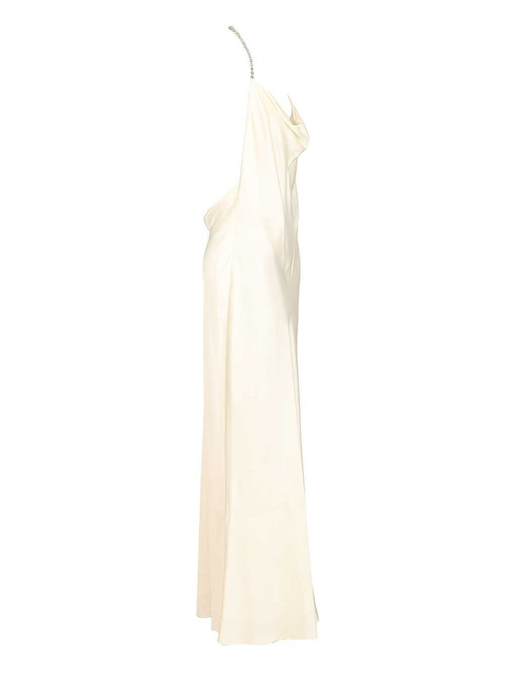 Stella Mccartney Forever Stella Emb Dress Abiti - Bianco | 62e45f52365663879260dcc05cac3949bb9c0d7a