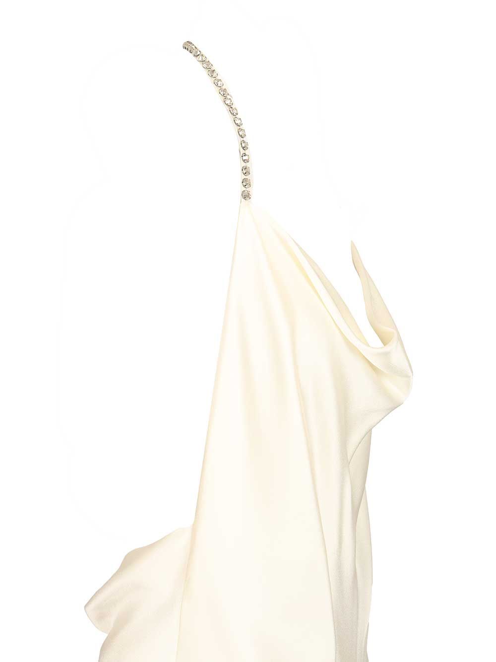 Stella Mccartney Forever Stella Emb Dress Abiti - Bianco | 54a1b161830489a17ae50479cf954409aabf1d73