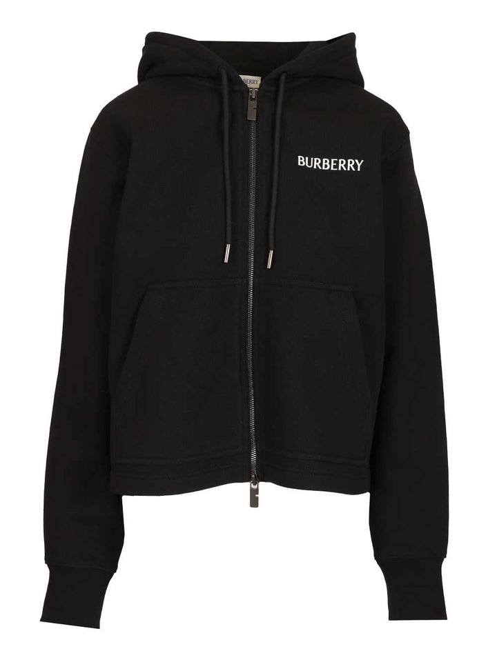 Burberry Cotton Hoodie Knitwear - Nero | 0c5fb7b77c671c895c24771fa7c0d01624f9f48e