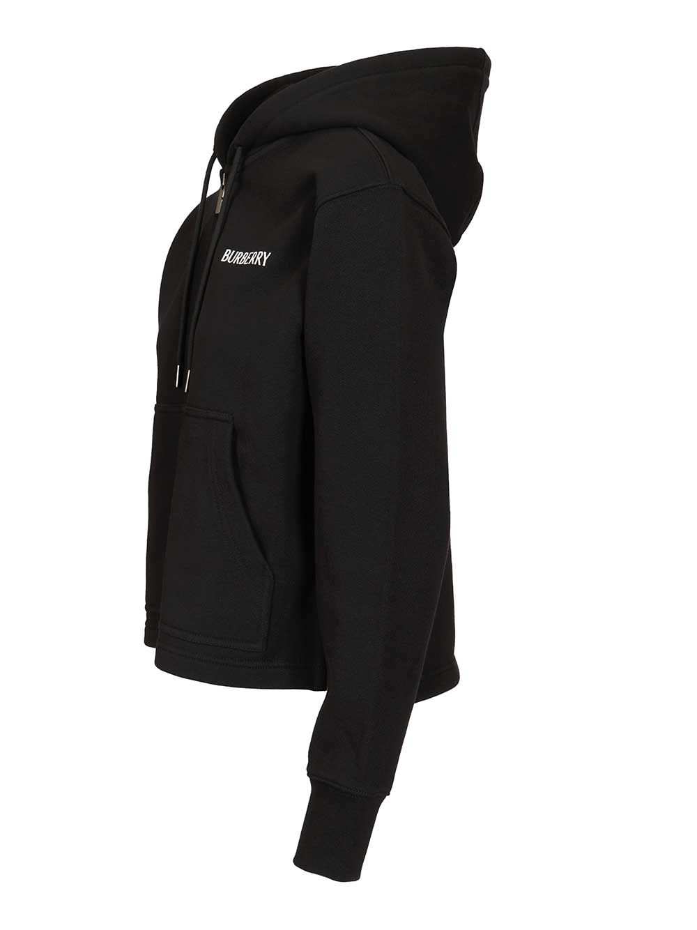 Burberry Cotton Hoodie Knitwear - Nero | 29504f55a098f2721d8a43876b222a11972a9702