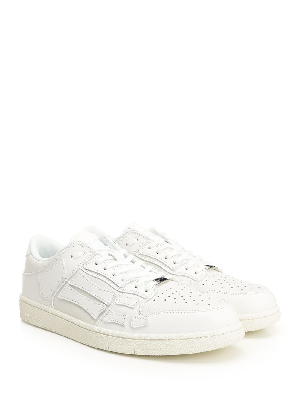Amiri Skel Top Low Sneakers - Bianco | f5f0c6f7263e1fef9fbc87ce708457568fb44c83