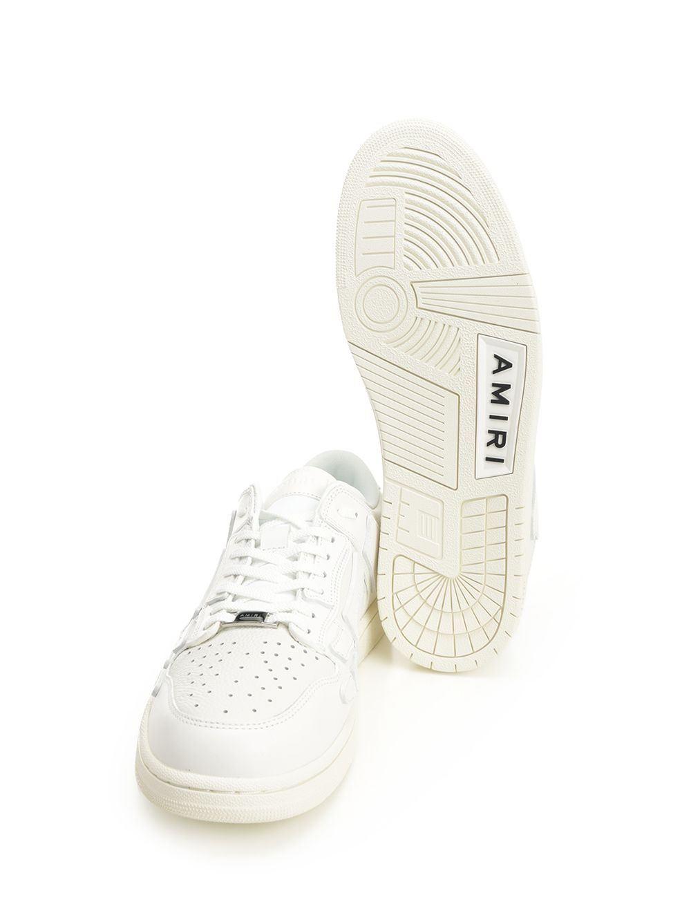 Amiri Skel Top Low Sneakers - Bianco | b21ebf5bda611dace12f247e04c54819442387e1