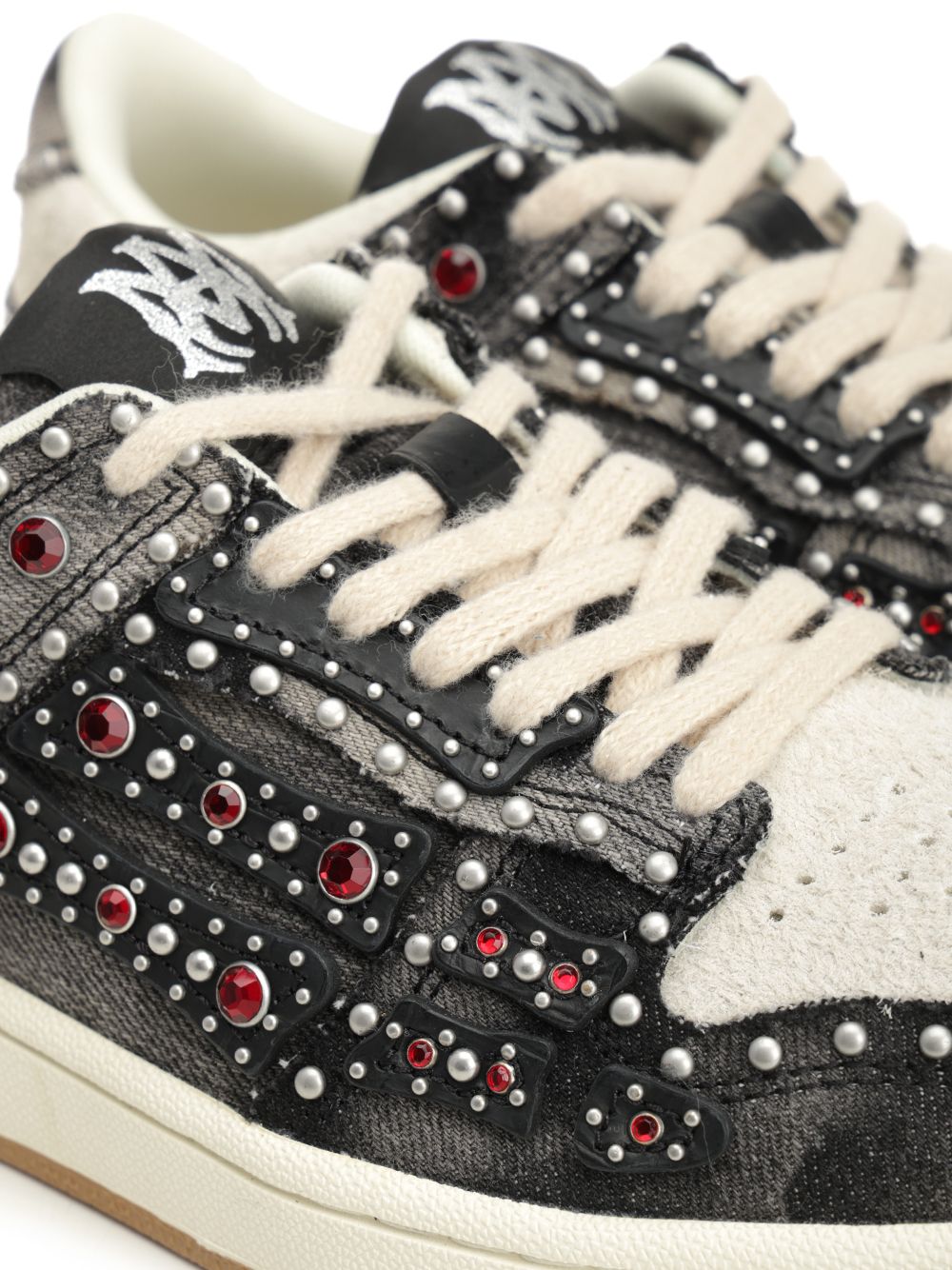 Amiri Stud Skel Sneakers - Nero | a52328fbad35e75da0ff817cc9b527f11d871011