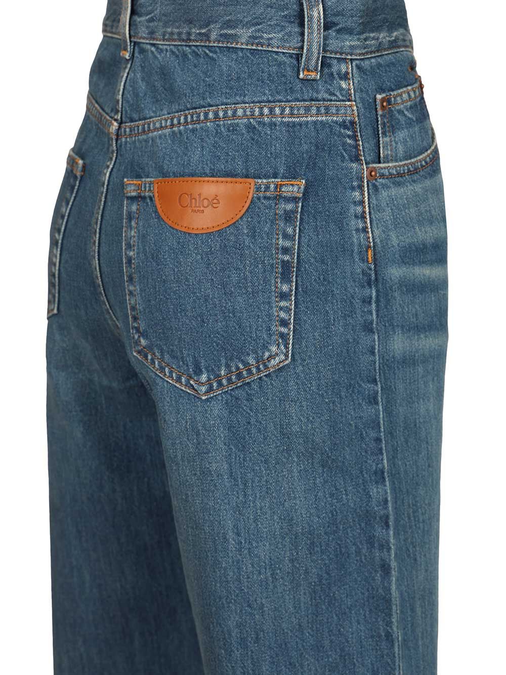 Chloe' Dp22 Jeans - Blu | 3ff88b4c78b6d3c992812fc9346ef23ad4f1798c