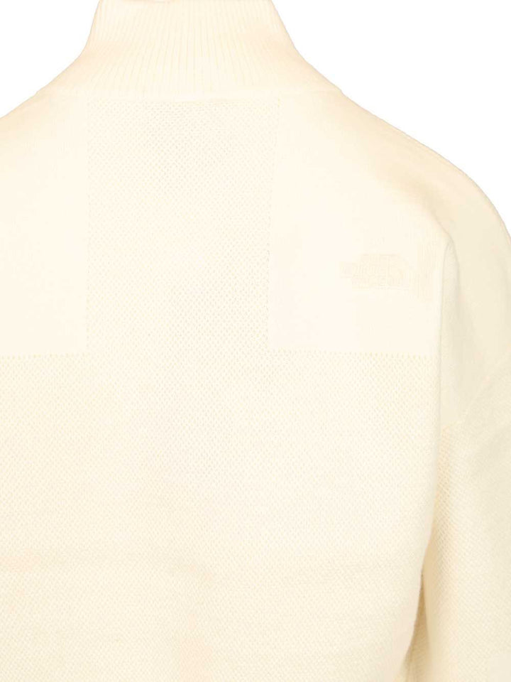The North Face Half-Zip Sweatshirt Knitwear - Bianco | c2e52dd831b62b779b6166a897cf6412b590cac1