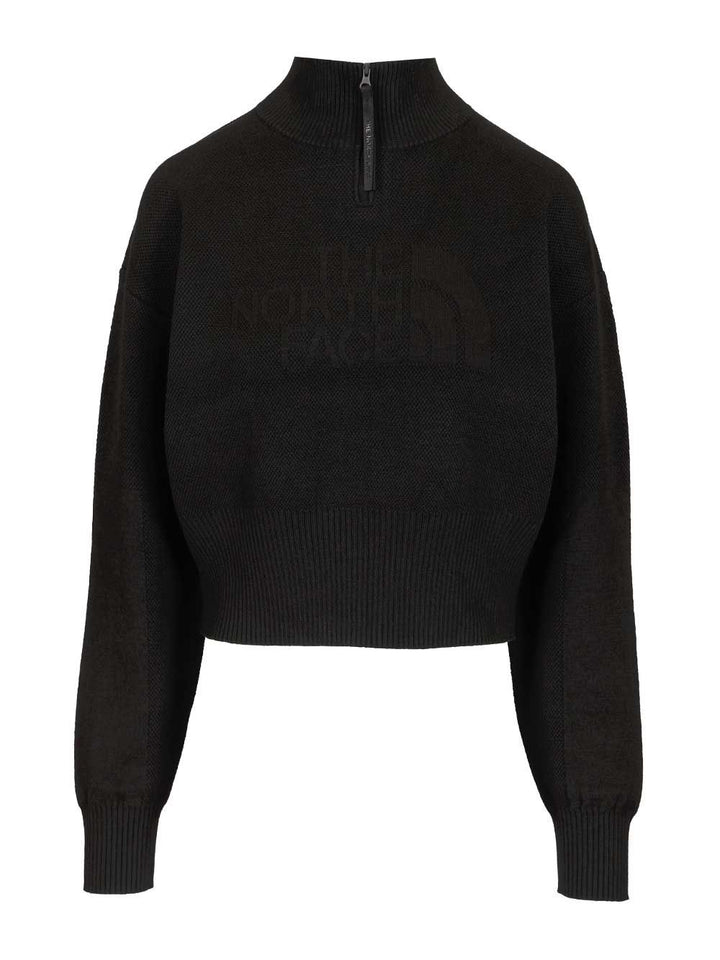 The North Face Half-Zip Sweatshirt Knitwear - Nero | d4677c9bd79bf38293b6800b3ab0a8a96f963e37