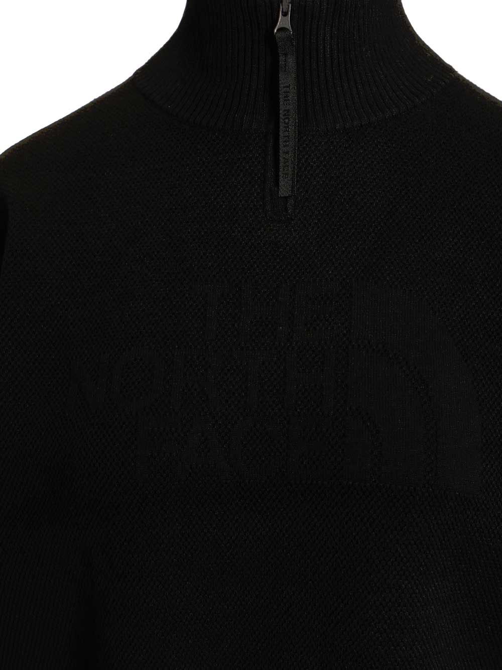The North Face Half-Zip Sweatshirt Knitwear - Nero | 8a3029b838f45d7352a76439a4caa699a219c642