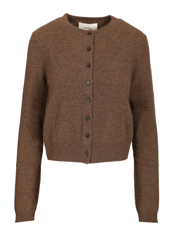 Cardigan Karia Knitwear Marrone