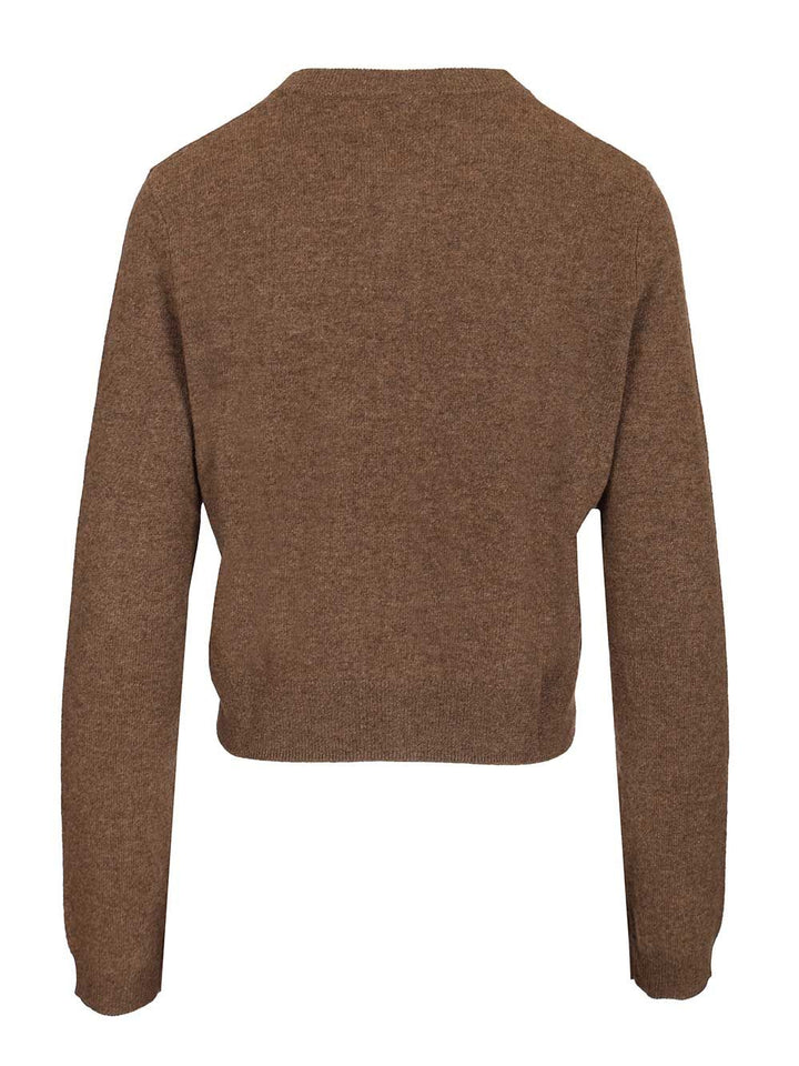 Lisa Yang Karia Cardigan Knitwear - Marrone | 5d75c6cbd5964d9424cee48e6b136f4ebf405da6