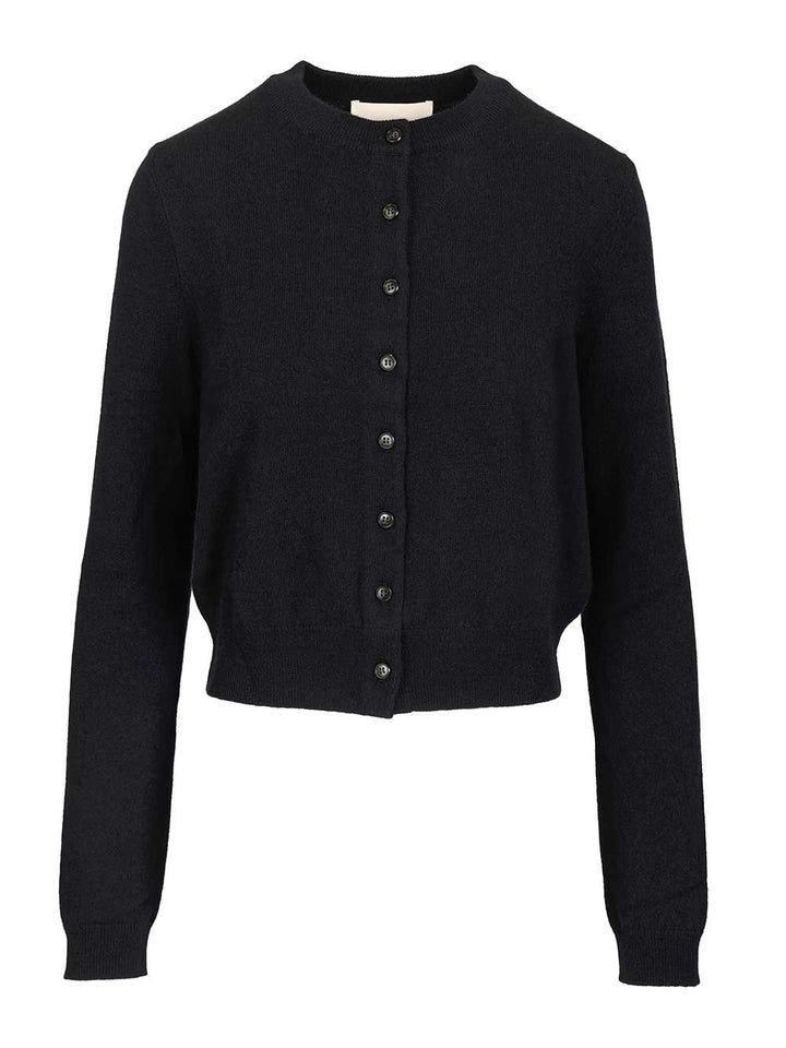 Lisa Yang Cardigan Karia Knitwear - Blu | 57f1a4d62851d961983d89d38c18e65b6fdeb594