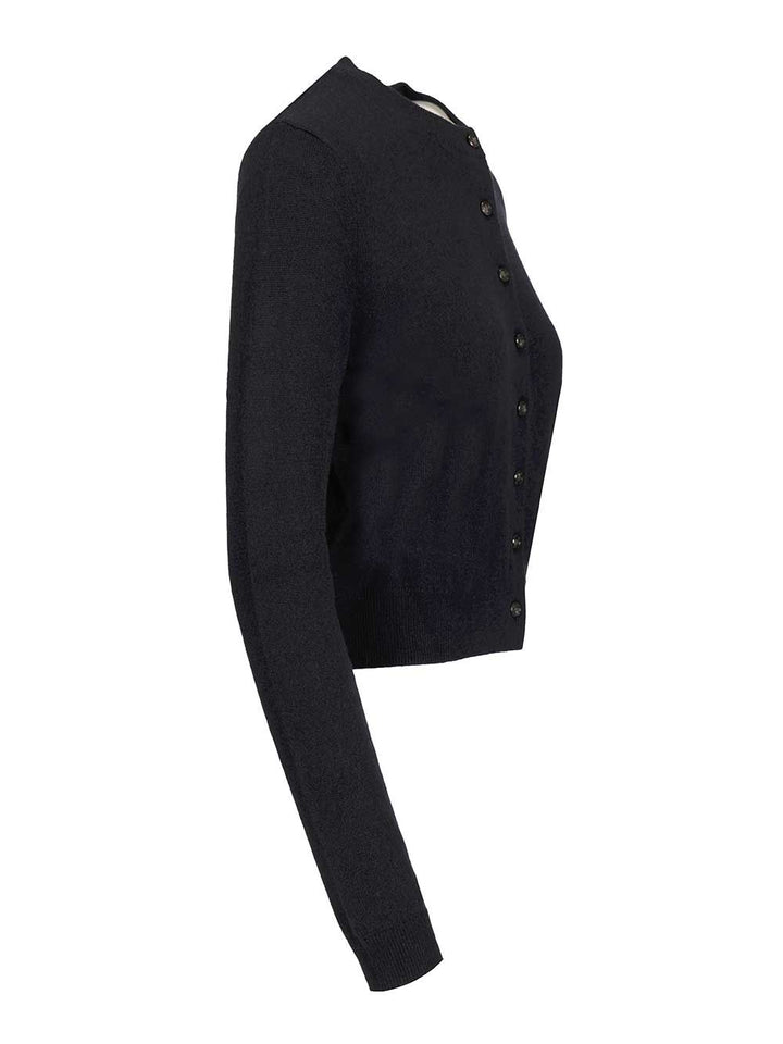 Lisa Yang Cardigan Karia Knitwear - Blu | ad4fd12788e2c91a6f145c45dbb708b5efdd675a