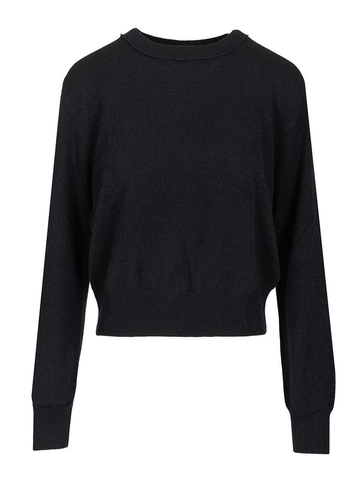 Lisa Yang Greer Crewneck Sweater Knitwear - Blu | 961dee1a17191136572425a360321f5b79809335