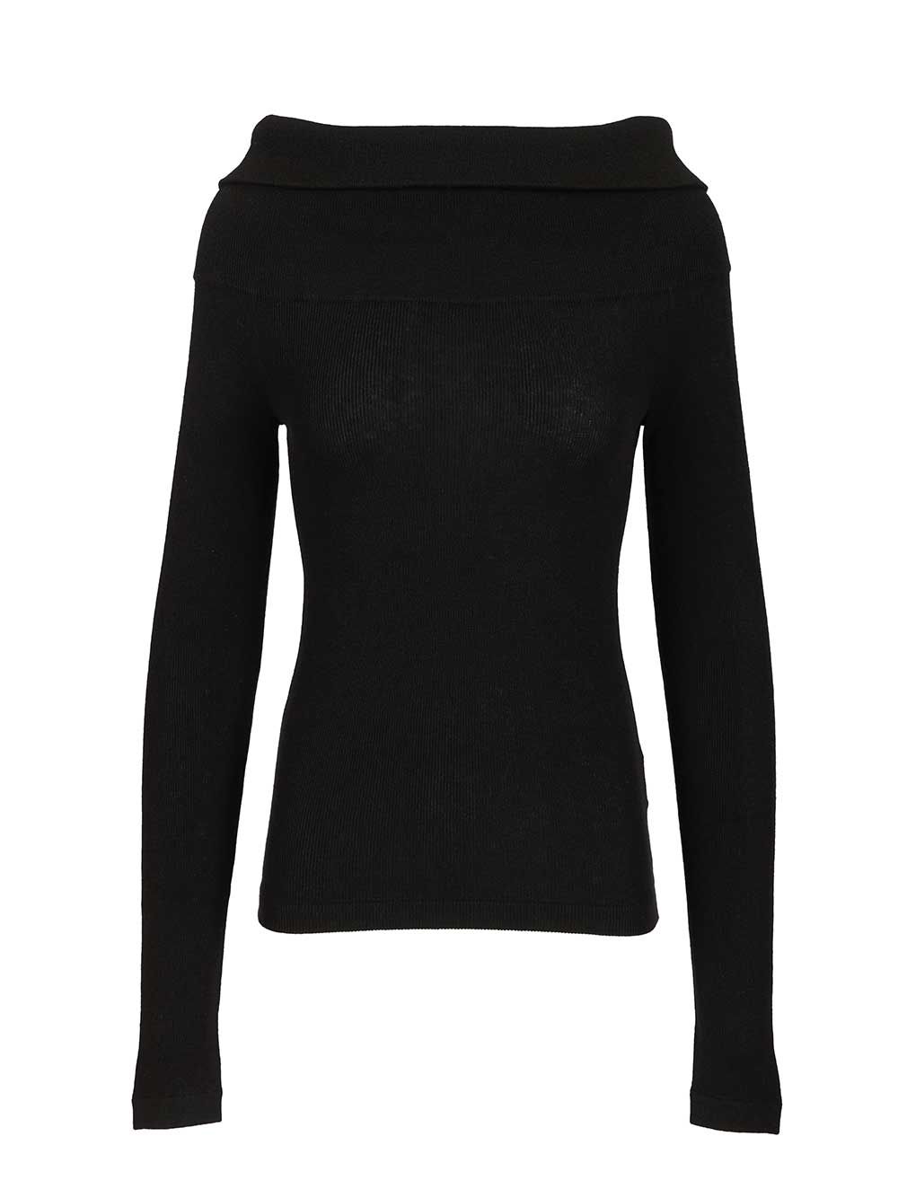 Lisa Yang Claudina Top - Nero | 83a04aa46fe0a73c41819f6bdcc2166d5a7b3336