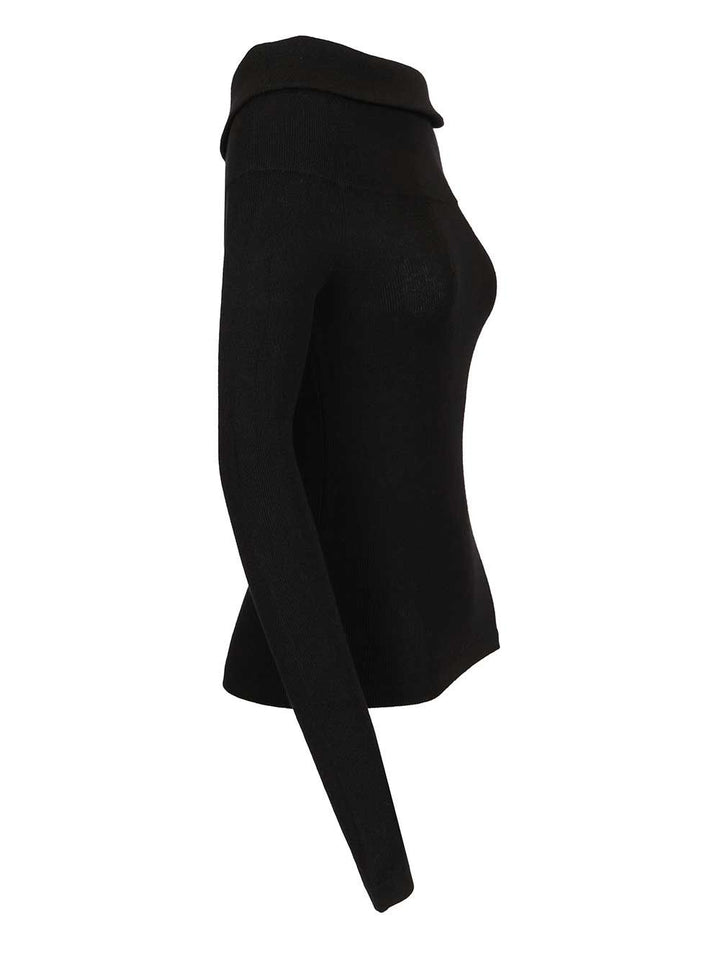 Lisa Yang Claudina Top Top - Nero | 6ad230105b2ac63fc1a74c4e0467b3dbf8aeda2d