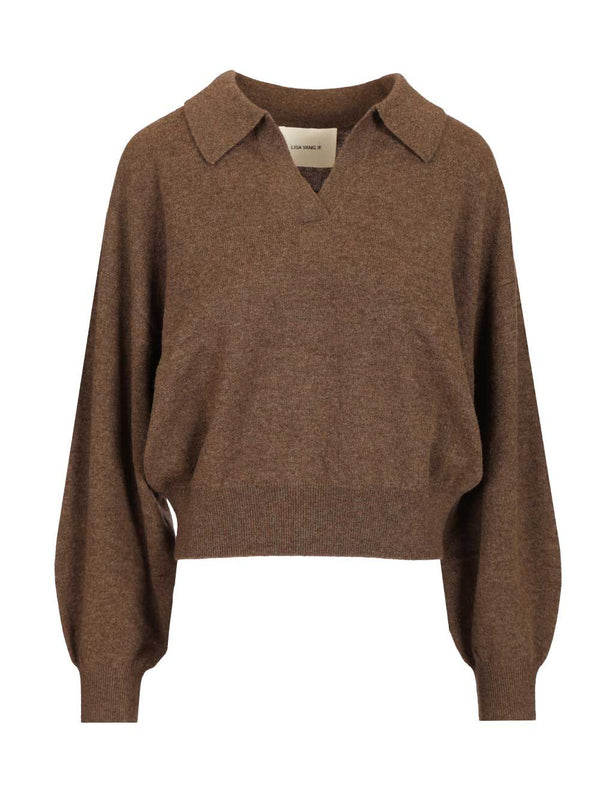Katriel Polo Sweater Knitwear Marrone