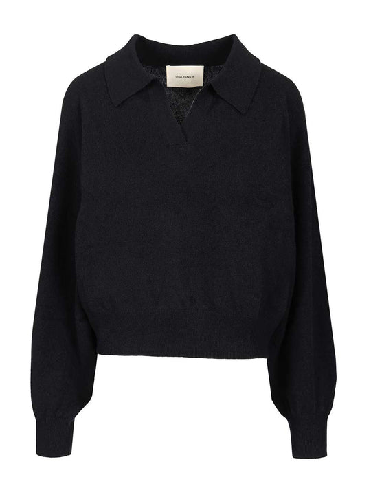 Katriel Polo Sweater Knitwear Blu