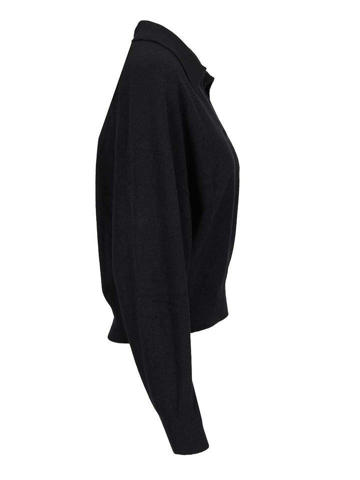 Lisa Yang Katriel Polo Sweater Knitwear - Blu | 2834144dbfc1c31ae8af9ef6614146ab0d3536d6