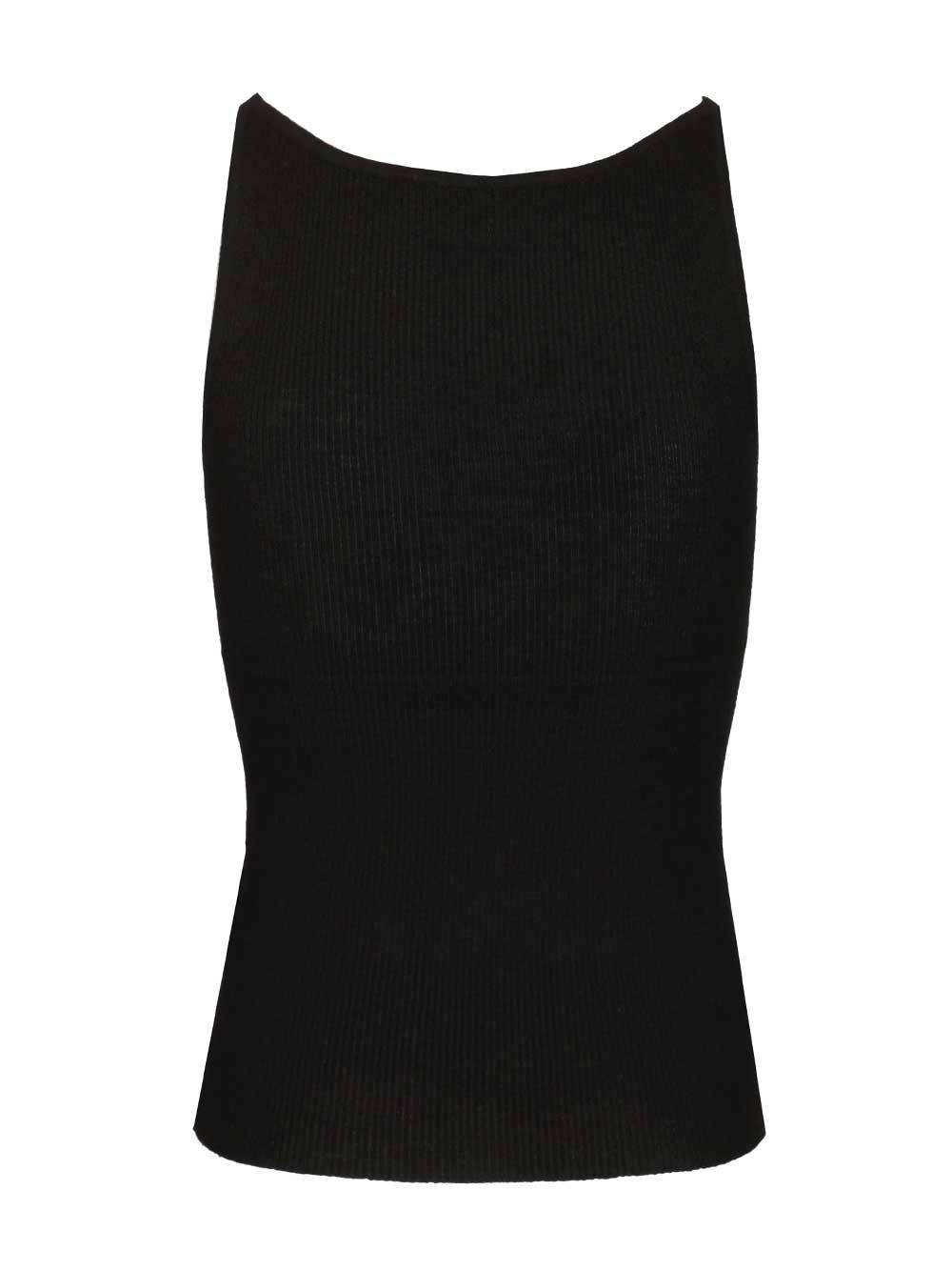 Lisa Yang Lynette Top - Nero | 86e6dea34e23fa90469f9e4b61537fe81b01ae20