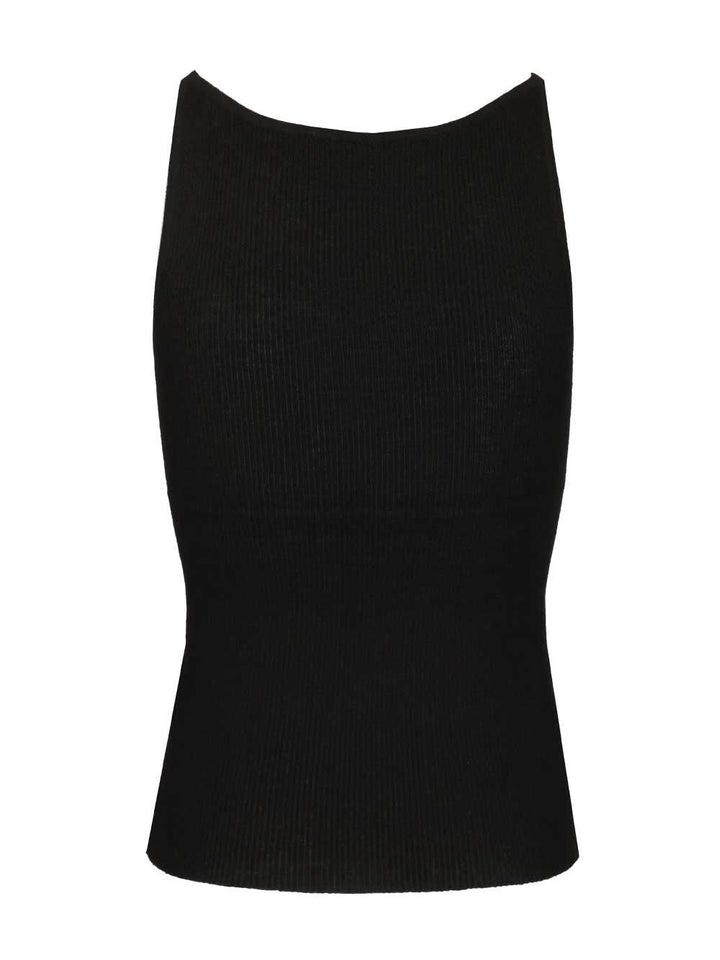 Lisa Yang Lynette Top - Nero | 86e6dea34e23fa90469f9e4b61537fe81b01ae20